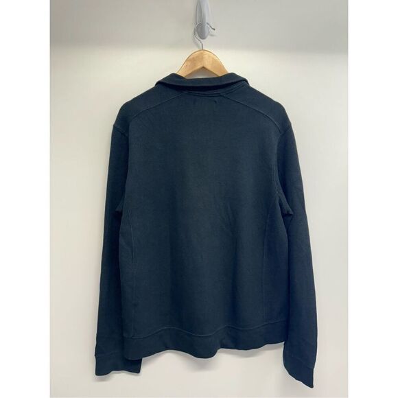 Polo Ralph Lauren 1/4 Zip Sweater Mens Size L Black Pony Pullover Long Sleeve - Picture 7 of 11